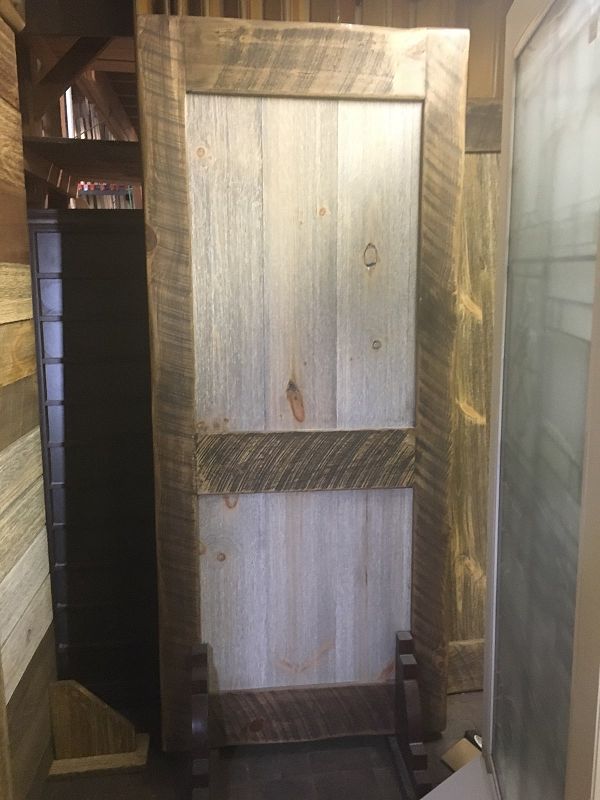 Rustic 2 Panel Door